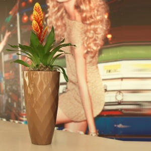 Vaza / Ghiveci de flori / plante / exterior / interior design modern premium VASES NANO PLANTER 18x36 47036F Vondom