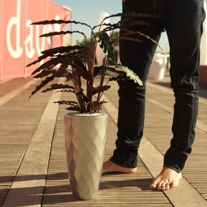 Vaza / Ghiveci de flori / plante / exterior / interior design modern premium VASES NANO PLANTER 18x36 47036F Vondom - Img 2