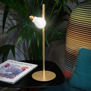 Veioza cu „bec” suspendat magic cu efect tridimensional Idea 124817 universul-luminii.ro