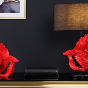 Veioza design deosebit Fisch Crowntail 65cm 226537 universul-luminii.ro