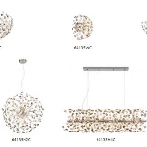 Veioza design elegant KATRINA crom 64135TC GL 247927 universul-luminii.ro