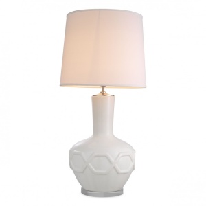 Veioza din portelan, Lampa de masa ultra-chic Lambert, H-112cm