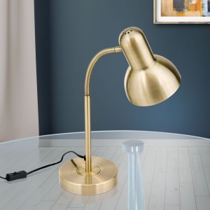 Veioza/Lampa de birou reglabila NEMO alama antique 157207 universul-luminii.ro