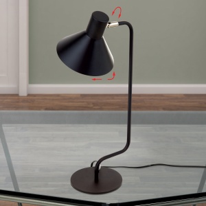Veioza / Lampa de birou stil modern VIKTORIA negru 99147 universul-luminii.ro