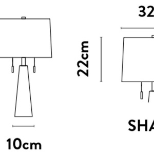 Veioza, Lampa de masa, Alabastru, Textil Alb, Linen 88727 universul-luminii.ro
