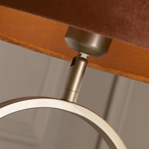 Veioza/Lampa de masa decorativa Modish bronz/orange - Img 4