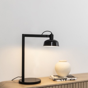Veioza/Lampa de masa design ambiental TATAWIN negru 122637 universul-luminii.ro