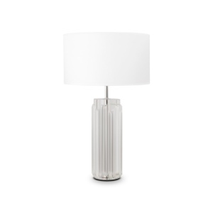 Veioza, lampa de masa design modern Muse crom 118987 universul-luminii.ro