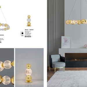 Veioza, Lampa de masa LED design elegant BRILLE 203807 universul-luminii.ro