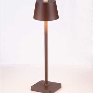 Veioza/Lampa de masa LED portabila exterior IP54 DECK maro 160537 universul-luminii.ro
