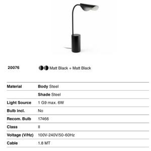 Veioza, Lampa de masa LIGGERA 239177 universul-luminii.ro