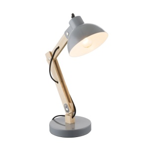 Veioza / Lampa de masa moderna Tongariro gri 21503 GL