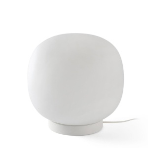 Veioza/Lampa de masa stil minimalist AMELIA alba