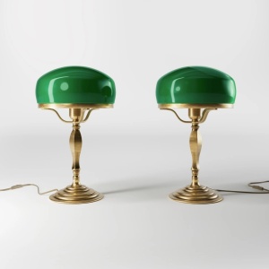 Veioza, Lampa de masa vintage Mushroom Lamp verde - Img 4