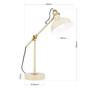 Veioza/Lampa din metal reglabila stil vintage SCHILLER kaki/patina 235547 universul-luminii.ro