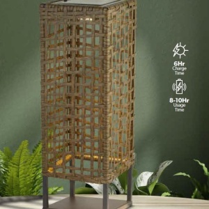 Veioza solara/Lampa de masa exterior IP44 Hanoi 140267 universul-luminii.ro