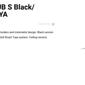 Ventilator tavan smart sistem TUYA si telecomanda PUNT TUB S negru/nuc - Img 5