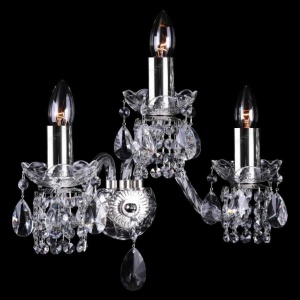 Aplica 3 brate cristal Bohemia N21 007/03/1-A - Img 1