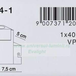 Aplica Aluminium Amoena 56444-1 44928 universul-luminii.ro