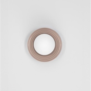 Aplica baie protectie IP44, Portelan mocha, ORBIQUE 22cm 168338 universul-luminii.ro