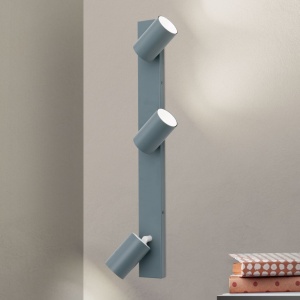 Aplica cu 3 spoturi directionabile stil minimalist PENN, verde deschis 241228 universul-luminii.ro