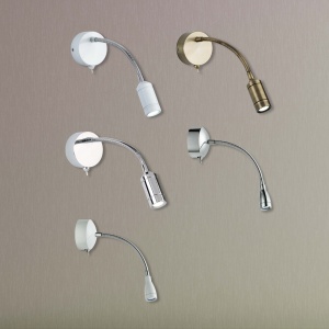 Aplica cu reader LED design minimalist Wall crom 9917CC SRT 52438 universul-luminii.ro
