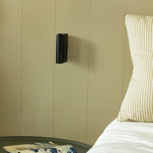 Aplica cu reader LED directionabil stil minimalist CRONOS negru - Img 4
