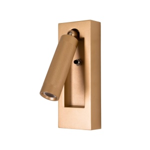 Aplica cu spot LED directionabil Code auriu