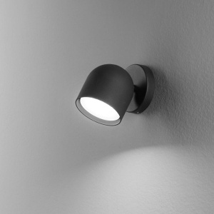Aplica cu Spot stil modern minimalist Dodo ap1 negru 142308 universul-luminii.ro