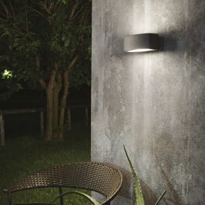 Aplica de exterior iluminat ambiental ANDROMEDA AP1 Coffee 92628 universul-luminii.ro