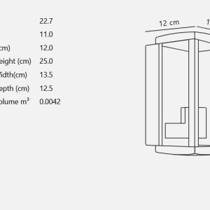 Aplica de exterior stil nordic IP44 Linas 219618 universul-luminii.ro