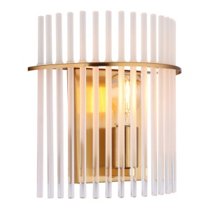 Aplica de perete, Auriu Mat, Sticla Opaca, GORLEY 15698WM GL 247488 universul-luminii.ro