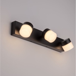 Aplica de perete baie cu 3 surse de lumina LED TEKO 152878 universul-luminii.ro