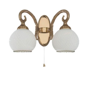 Aplica de perete clasica cu 2 brate design italian 8500