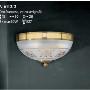 Aplica de perete clasica design italian realizat manual 6102 106638 universul-luminii.ro