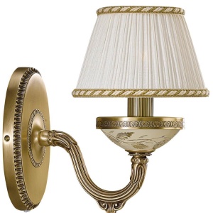 Aplica de perete clasica din alama design italian 6422 107198 universul-luminii.ro