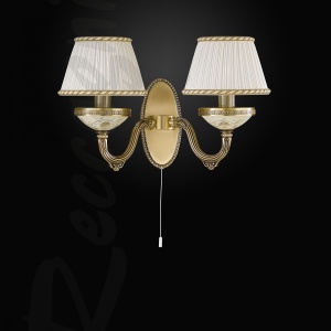 Aplica de perete clasica din alama design italian 6422 107208 universul-luminii.ro