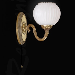Aplica de perete clasica din alama design italian 9350 107888 universul-luminii.ro