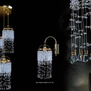 Aplica de perete Cristal Bohemia Exclusive SMALL GAME 91-01 WL CE - Img 11