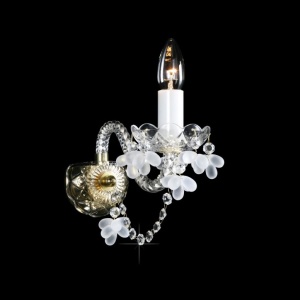 Aplica de perete cristal Bohemia N21 009/01/7 mat - Img 1