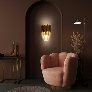 Aplica de perete, Cristale de Sticla, Glamour Wall Gold 69718 universul-luminii.ro