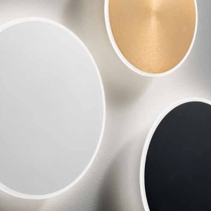 Aplica de perete cu lumina ambientala LED FORTUNA 38cm alb, negru sau auriu 224918 universul-luminii.ro