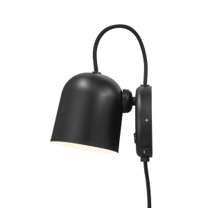 Aplica de perete, cu mufa usb, design modern Angle negru 2120601003 NL 94458 universul-luminii.ro