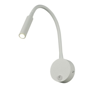 Aplica de perete cu reader LED BOAVISTA alb
