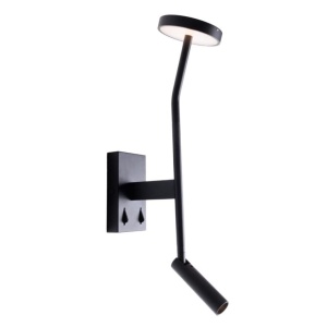 Aplica de perete cu reader LED design minimalist Ibiza - Img 1