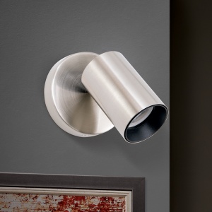 Aplica de perete cu spot directionabil SEAN crom satin - Img 3