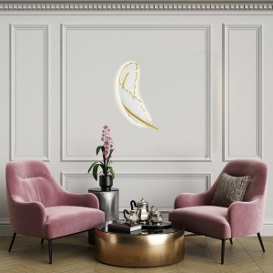 Aplica de perete design ambiental Pana 65cm 222198 universul-luminii.ro