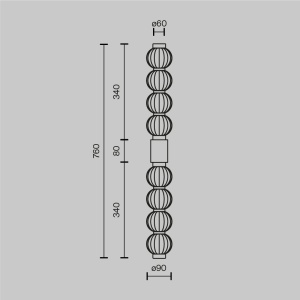 Aplica de perete design decorativ Amulet 228148 universul-luminii.ro