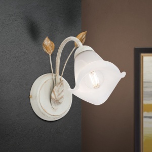 Aplica de perete design elegant SISI ivory-gold 156748 universul-luminii.ro