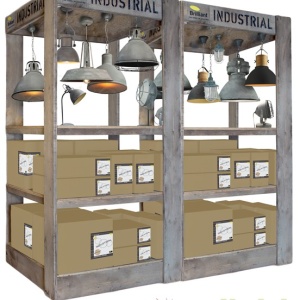Aplica de perete design Industria Style dimabil Jesper 23710/70 BL 174148 universul-luminii.ro